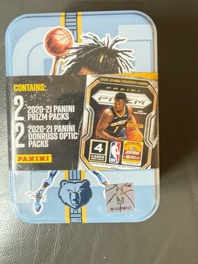 Panini Light Blue 2010-21 Basketball Card Tin